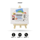 LIENZO ESTAMPADO  10x10CM CABALLETE 9 MOTIVOS [PAC4832-2267]