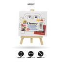 LIENZO ESTAMPADO  10x10CM CABALLETE 9 MOTIVOS [PAC4832-2267]