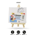 LIENZO ESTAMPADO  10x10CM CABALLETE 9 MOTIVOS [PAC4832-2267]