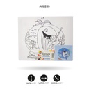 LIENZO ESTAMPADO 20x25CM 8 MOTIVOS [PAC4828-2265]