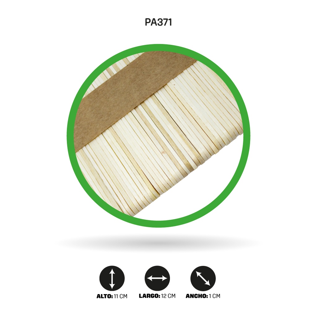 PALOS DE PALETAS AHROYAL NATURAL X 50 UND [PAC3469-371-PAC90421-371]