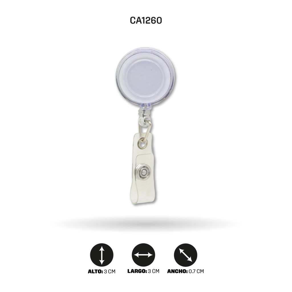 YOYO PARA ESCARAPELA TRANSPARENTE [PAC5486]