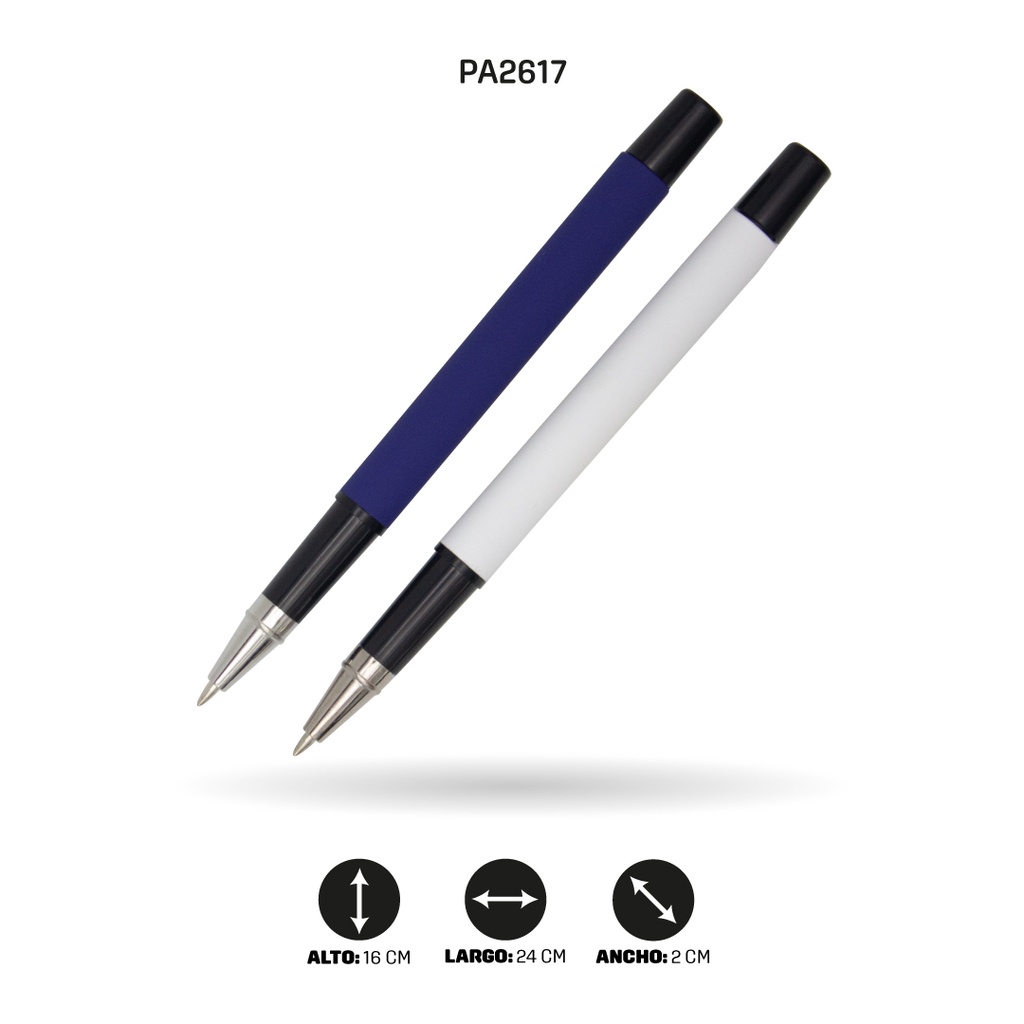 BOLIGRAFO 201 MATE 4 COLORES METALICO CON DETALLES NEGRO   [PAC5234]