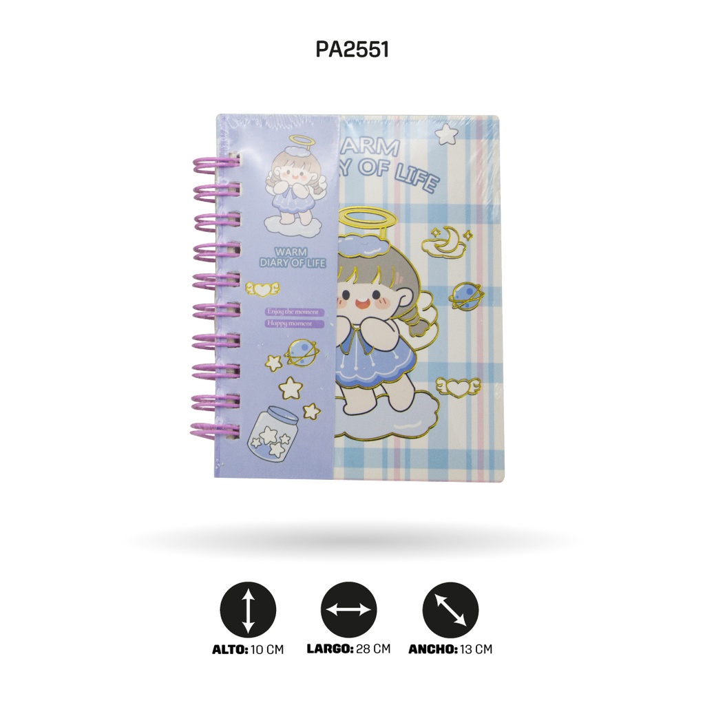 AGENDA MINI NOTAS 80 HOJAS  REF100K [PAC4648]
