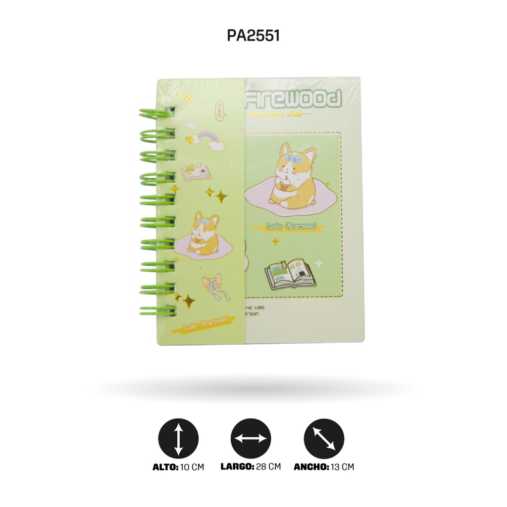 AGENDA MINI NOTAS 80 HOJAS  REF100K [PAC4648]