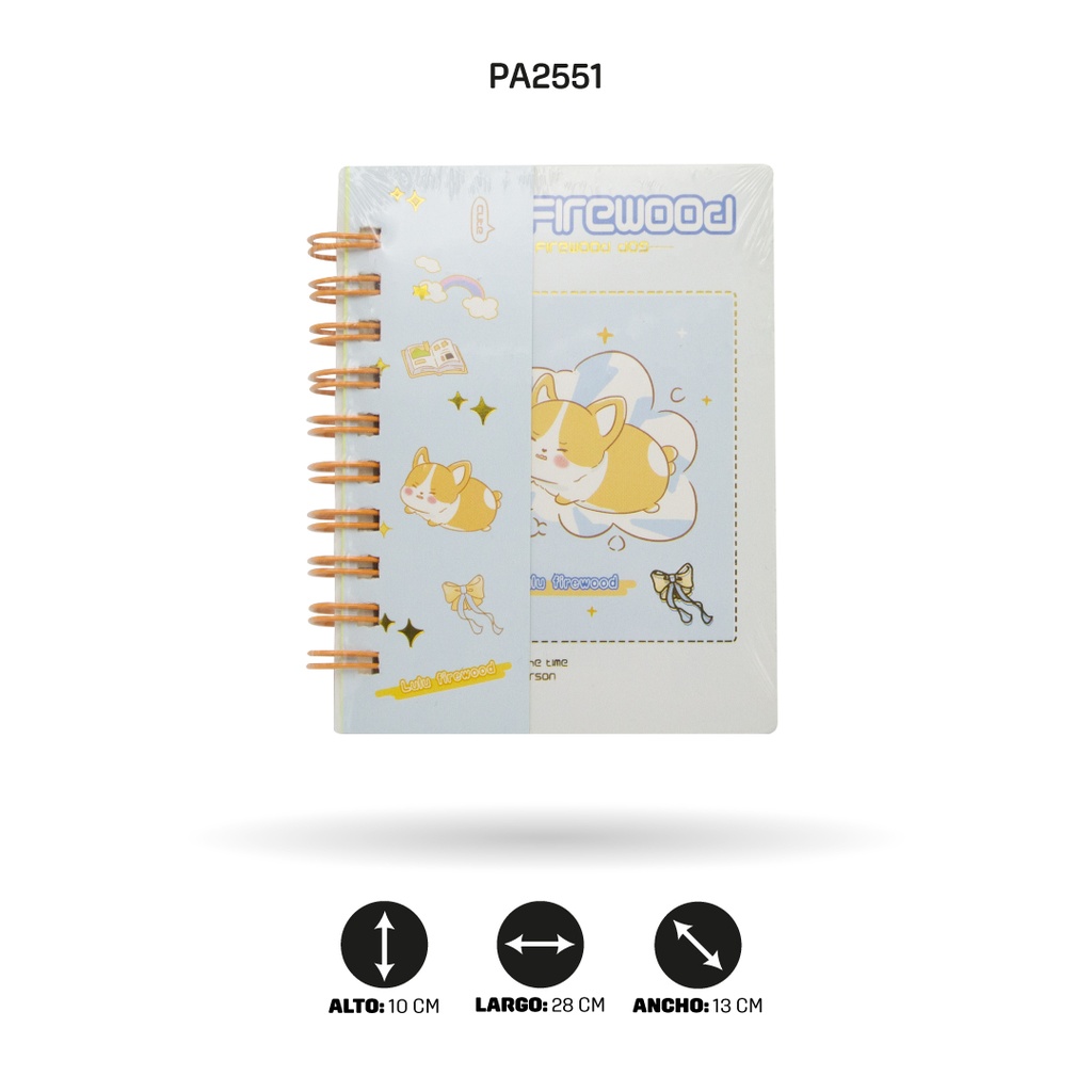 AGENDA MINI NOTAS 80 HOJAS  REF100K [PAC4648]