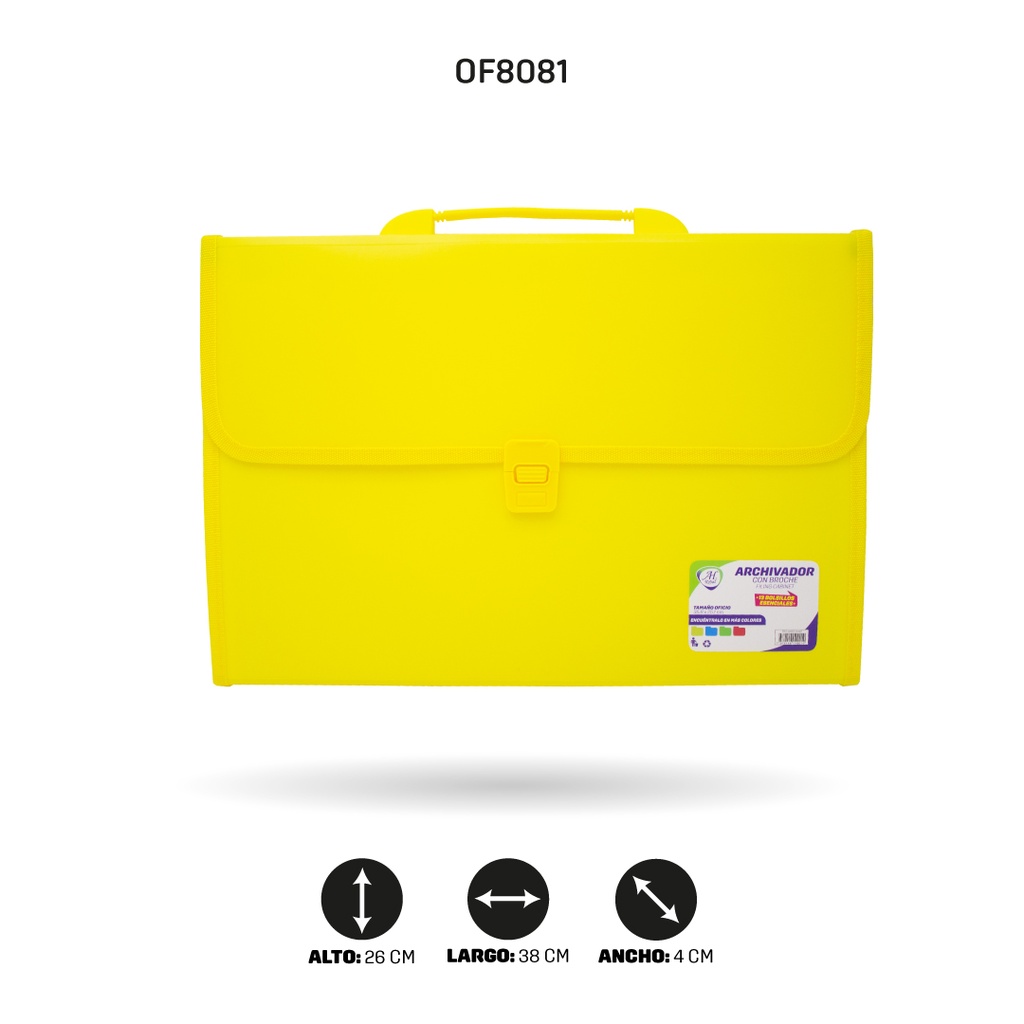 ARCHIVADOR AH ROYAL OFICIO 13 BOLSILLOS SK5422 [PAC3225-PAC4786]