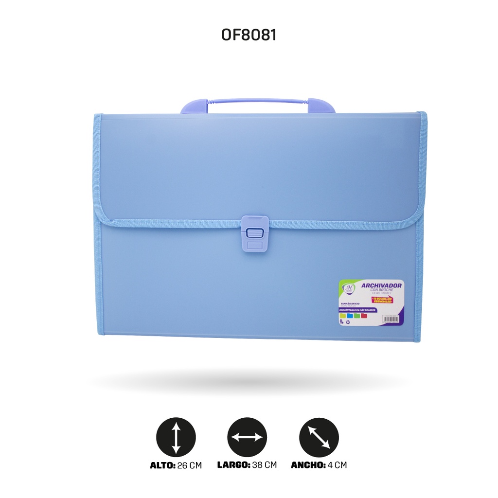 ARCHIVADOR AH ROYAL OFICIO 13 BOLSILLOS SK5422 [PAC3225-PAC4786]