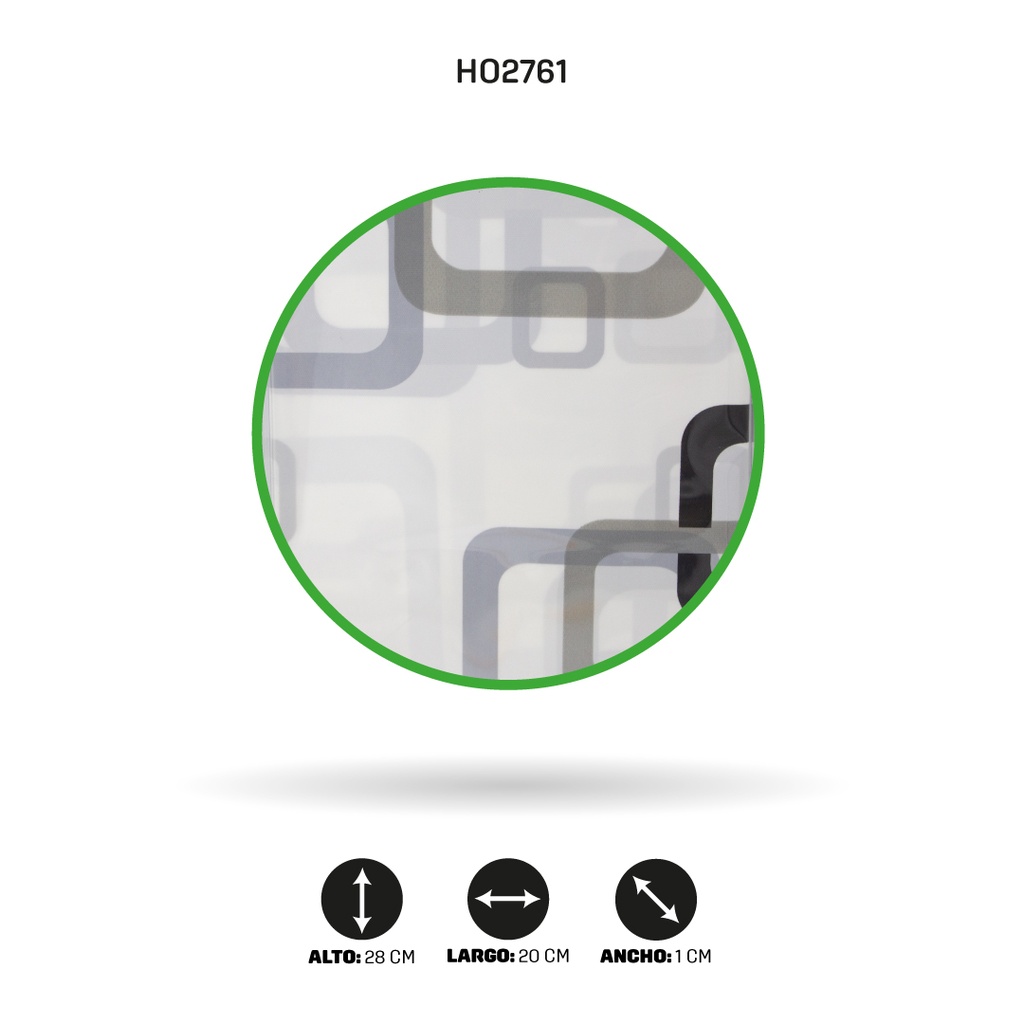 CORTINA PE 401-1 180x180CM [PAC4436]