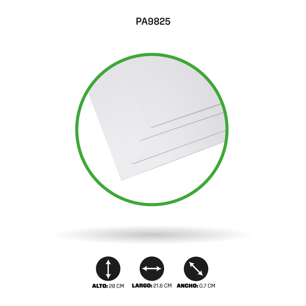 PAPEL ADHESIVO AHROYAL PARA ETIQUETA CARA MATE SET X 20 UND [PAC3234]