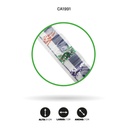 TERMO MORADO CON PEGATINAS DE DIAMANTES [PAC5863]