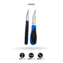 JUEGO BISTURI PUNTA LANZA 17PCS FINO [PAC3313-4411]