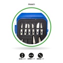 JUEGO BISTURI PUNTA LANZA 17PCS FINO [PAC3313-4411]