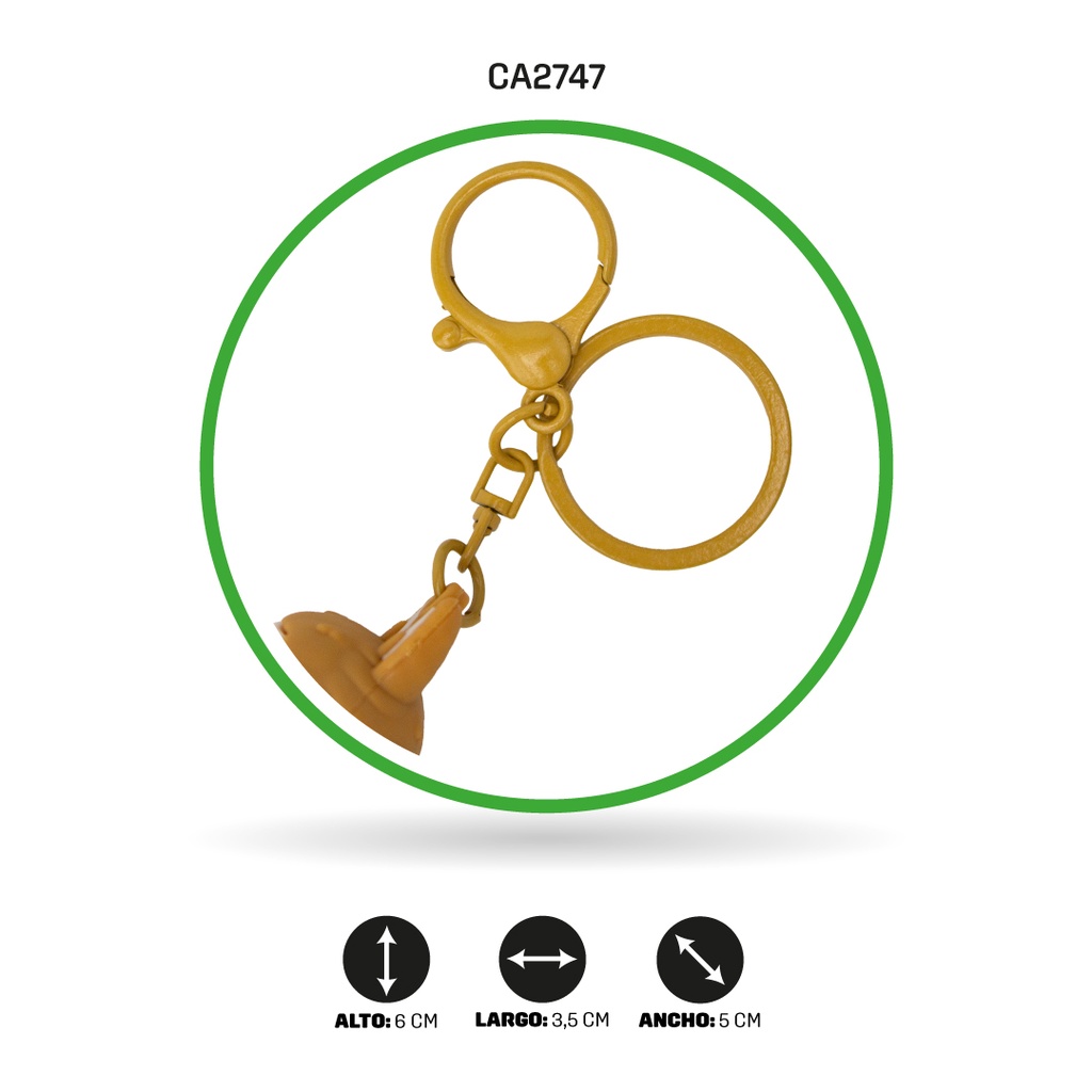 LLAVERO LABUBU CARRO [PAC5849]