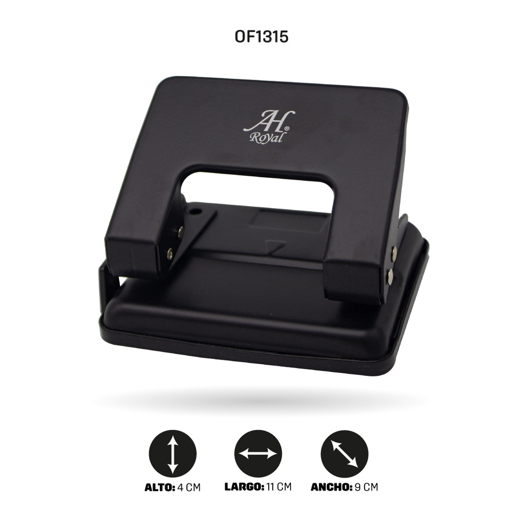 PERFORADORA AH ROYAL 2 HUECOS PARA 20 HOJAS [PAC40012-1315]