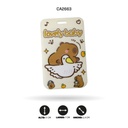 PORTA CARNET CAPYBARA CON CUERDA CORTA 1476 [PAC5775]