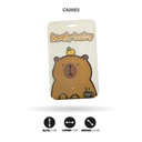 PORTA CARNET CAPYBARA CON CUERDA CORTA 1476 [PAC5775]