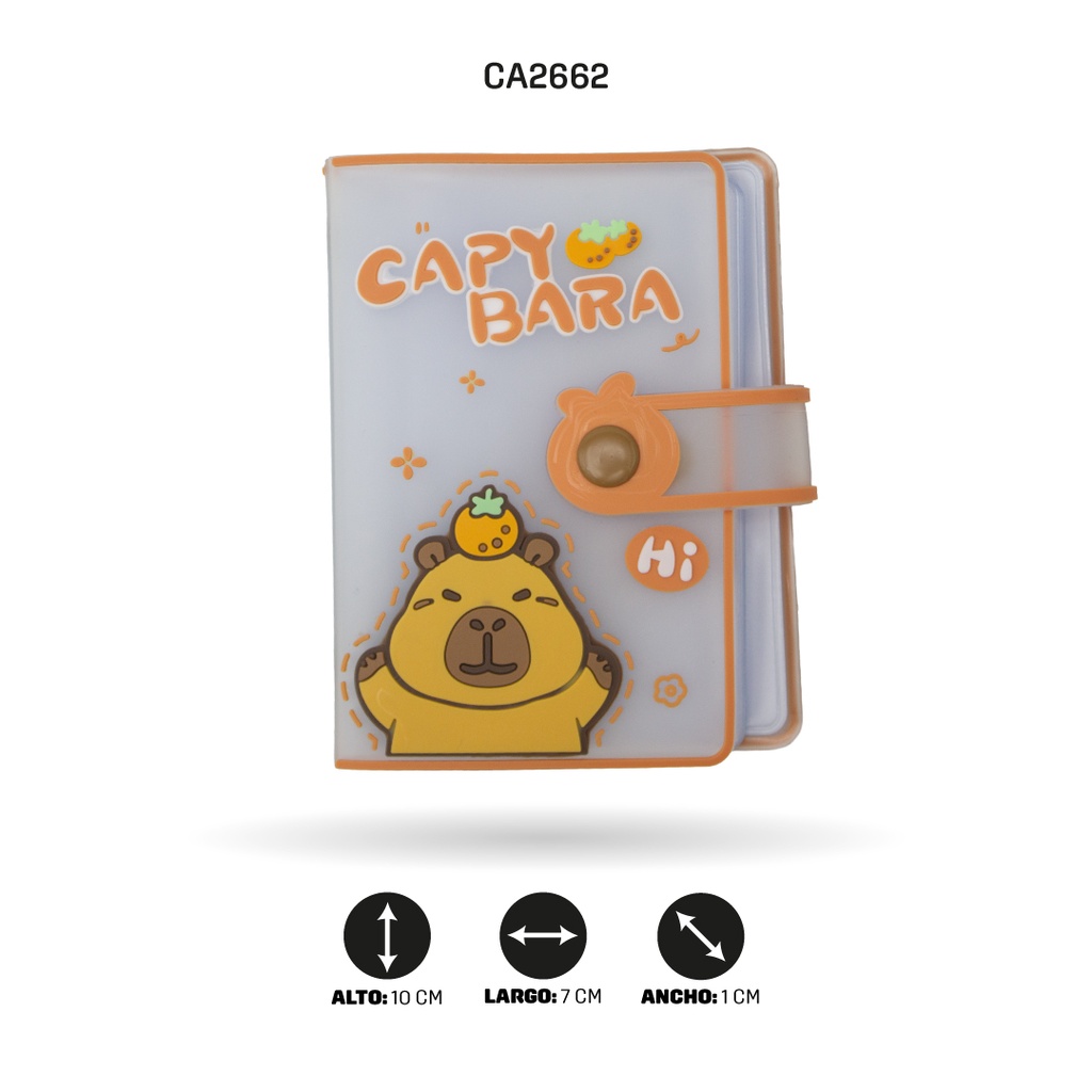 ESTUCHE PARA TARJETAS DE CAPYBARA 2045 [PAC5774]