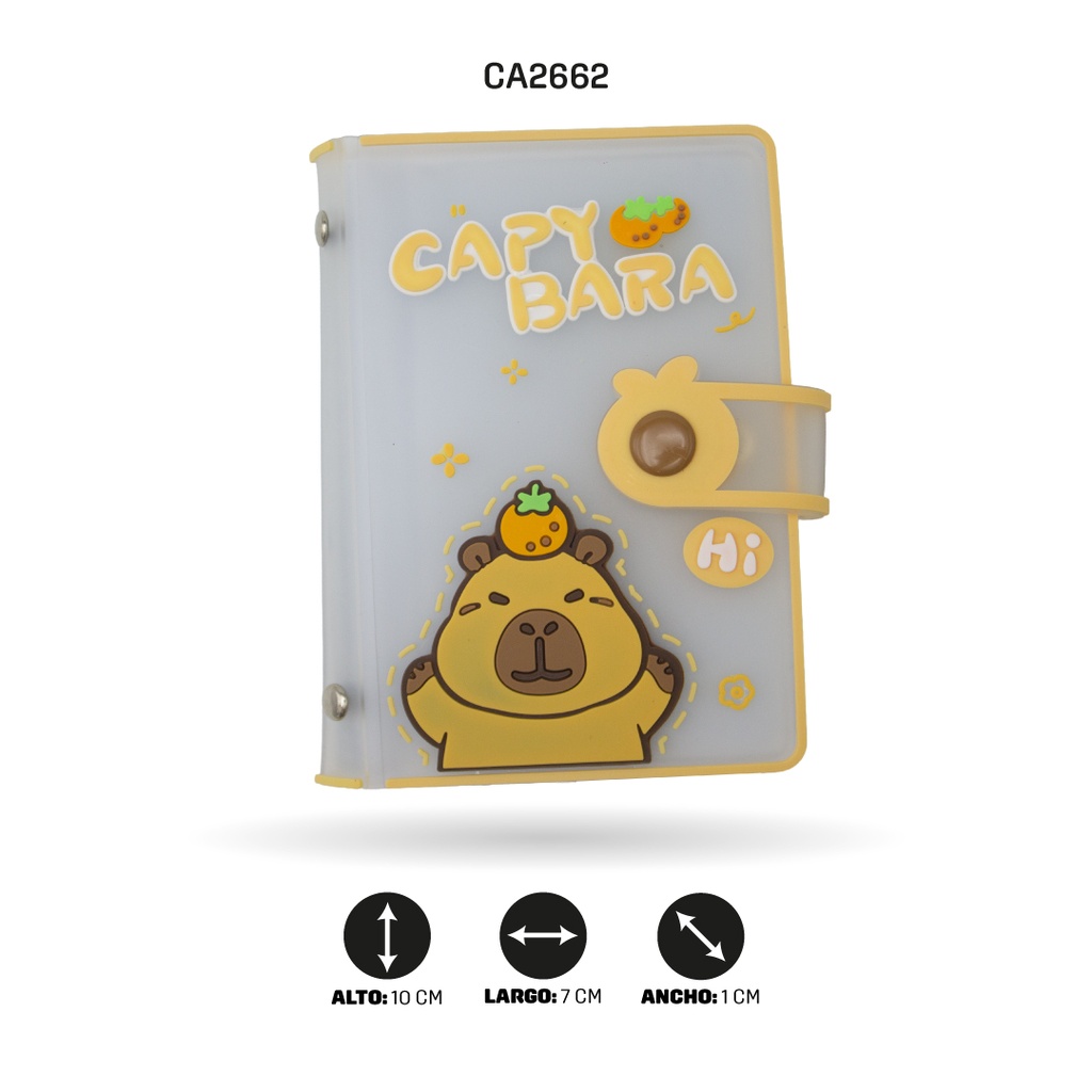 ESTUCHE PARA TARJETAS DE CAPYBARA 2045 [PAC5774]