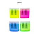 SACAPUNTA DOBLE CUADRADO CON DEPOSITO [PAC2095-1876]