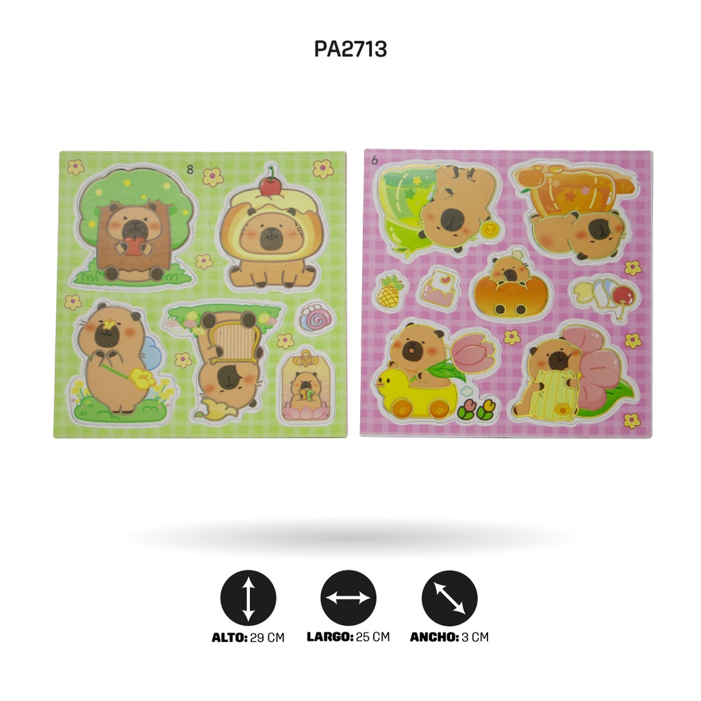 LIBRO MAGNETICO DE CAPYBARA MQ-734 MQ-635 [PAC5818]