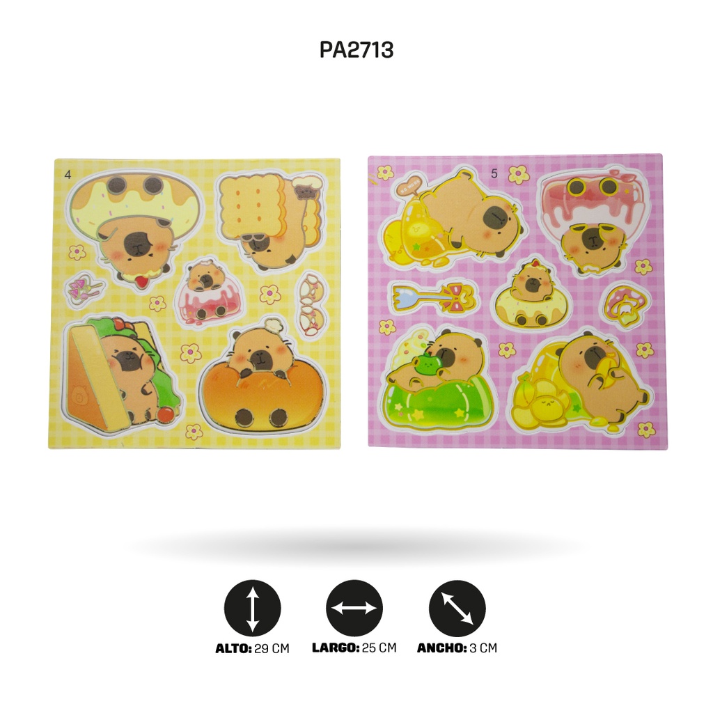 LIBRO MAGNETICO DE CAPYBARA MQ-734 MQ-635 [PAC5818]