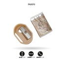 CARTUCHERA CAPYBARA  +2 LAPICES +1 REGLA DE 30CM DESPLEGABLE +1 SACAPUNTA +1 BORRADOR [PAC5782]