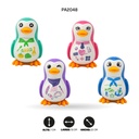 SACAPUNTA PINGÜINO PROFESIONES DOBLE CON BORRADOR  ZD-0089 [PAC5473]