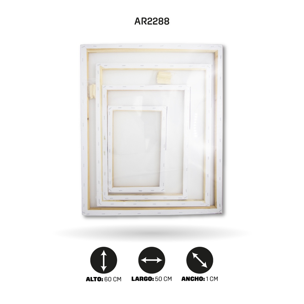 SET DE LIENZOS X 4PCS 50X70,40X50,30X40,20X30 [PAC4843-2288]