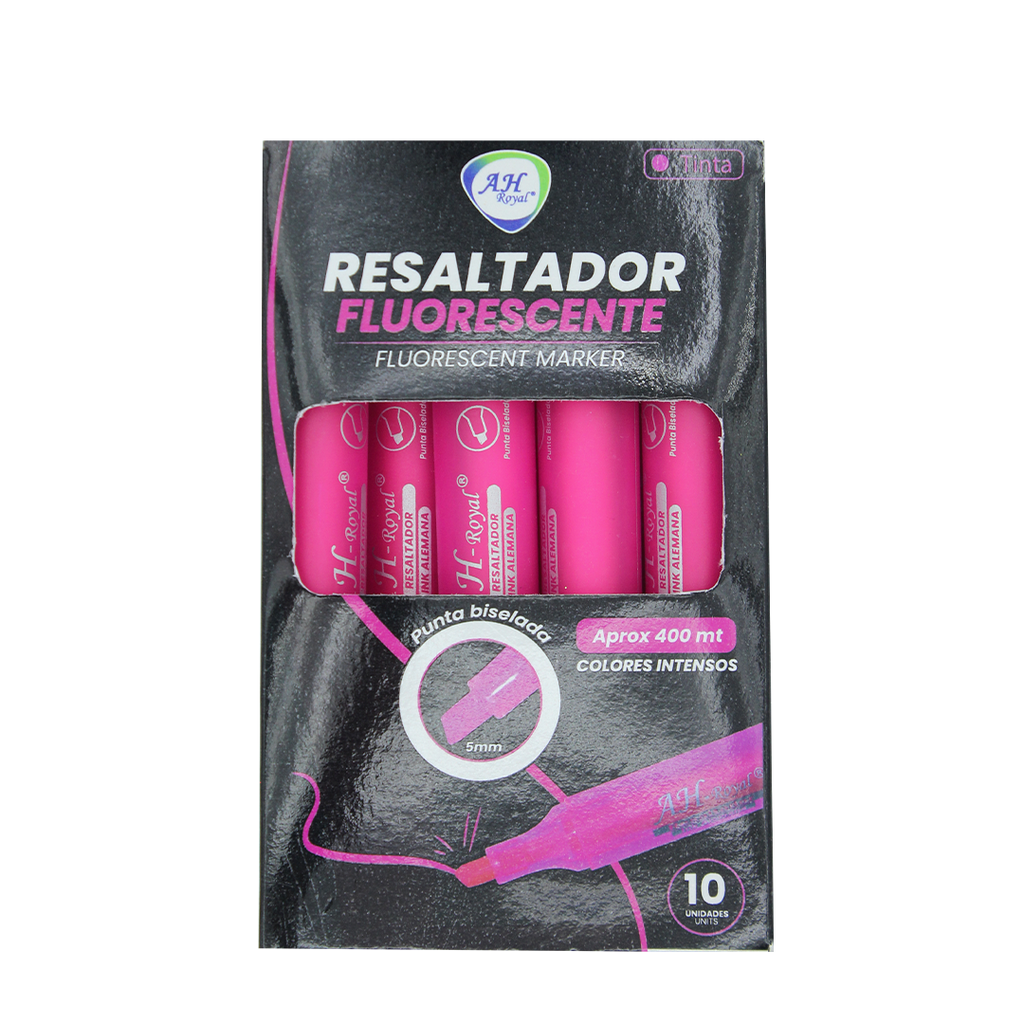 RESALTADOR AH ROYAL FUCSIA FLUORESCENTE   [PAC70636-104]