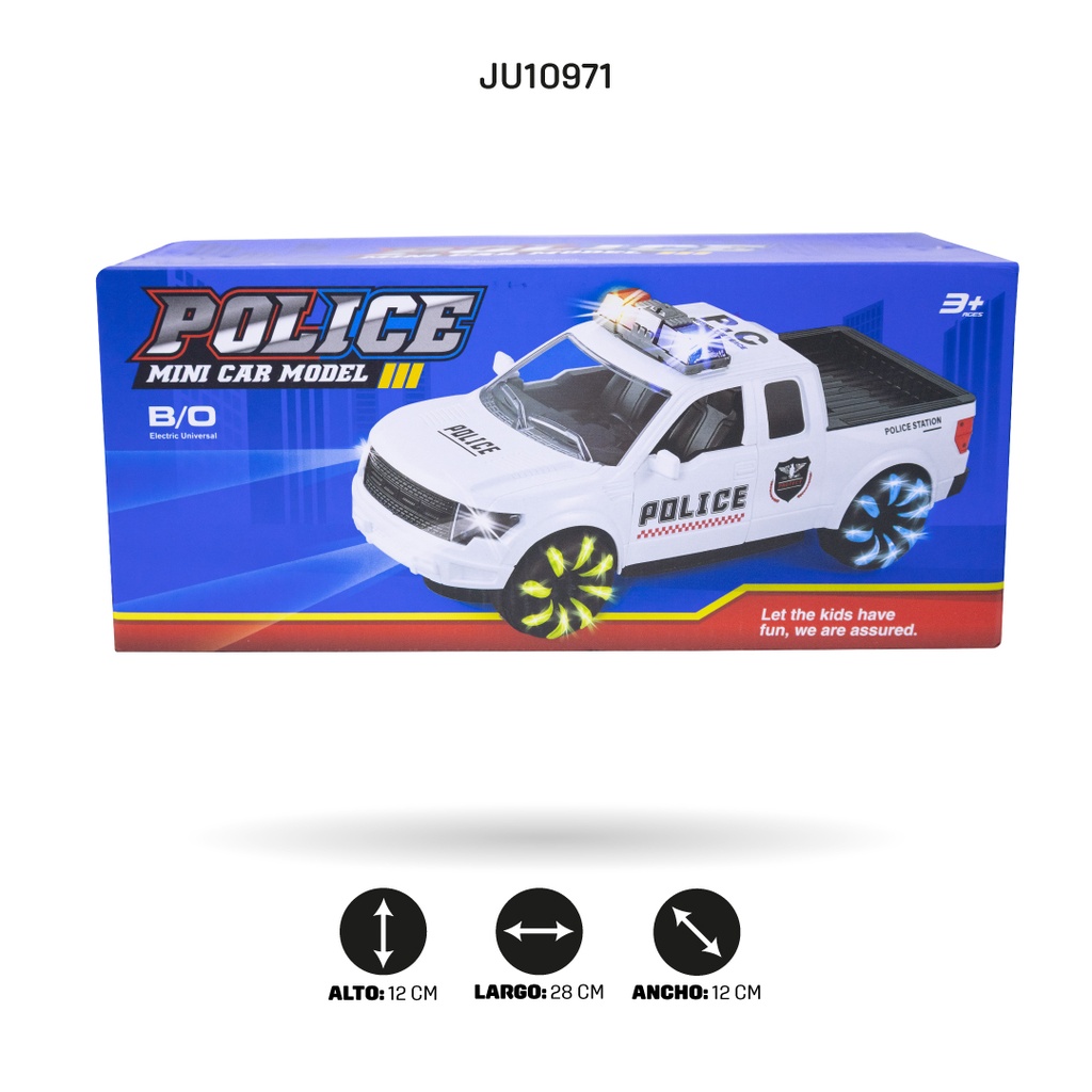 BATTERY OPERATION POLICE CAR [ZR195]