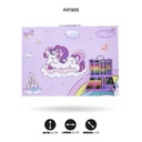 SET DE ARTE MALETA DE ASTRONAUTA Y PONY 128PCS [PAC5399]