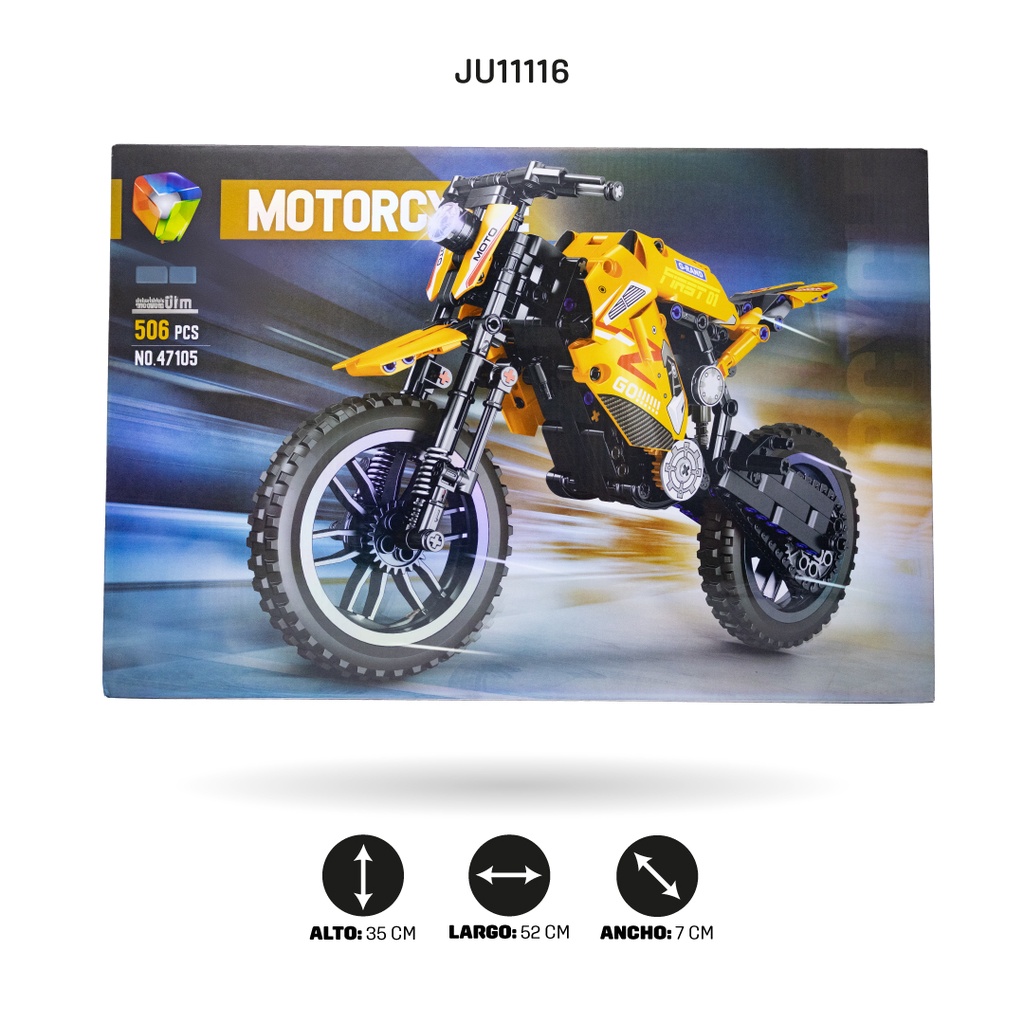 MOTOCICLETA TODOTERRENO X506 PIEZAS [47105]