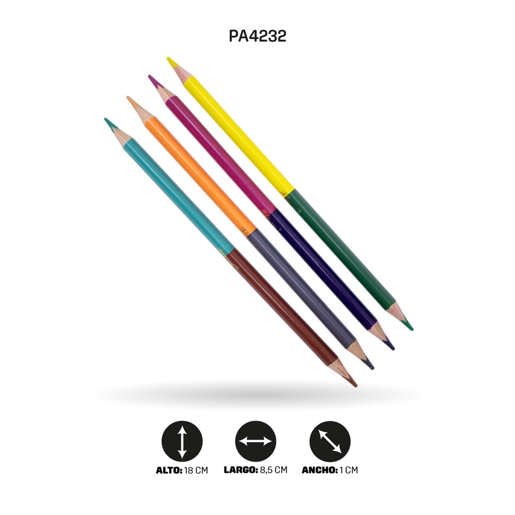 COLOR AH ROYAL X 24 DOBLE PUNTA 3MM [PAC3482]
