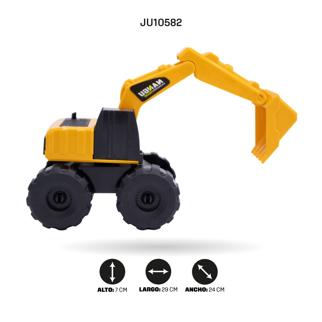 CONJUNTO DE COCHES DE CONSTRUCCIÓN DISPLAY X1O UND [990-30]