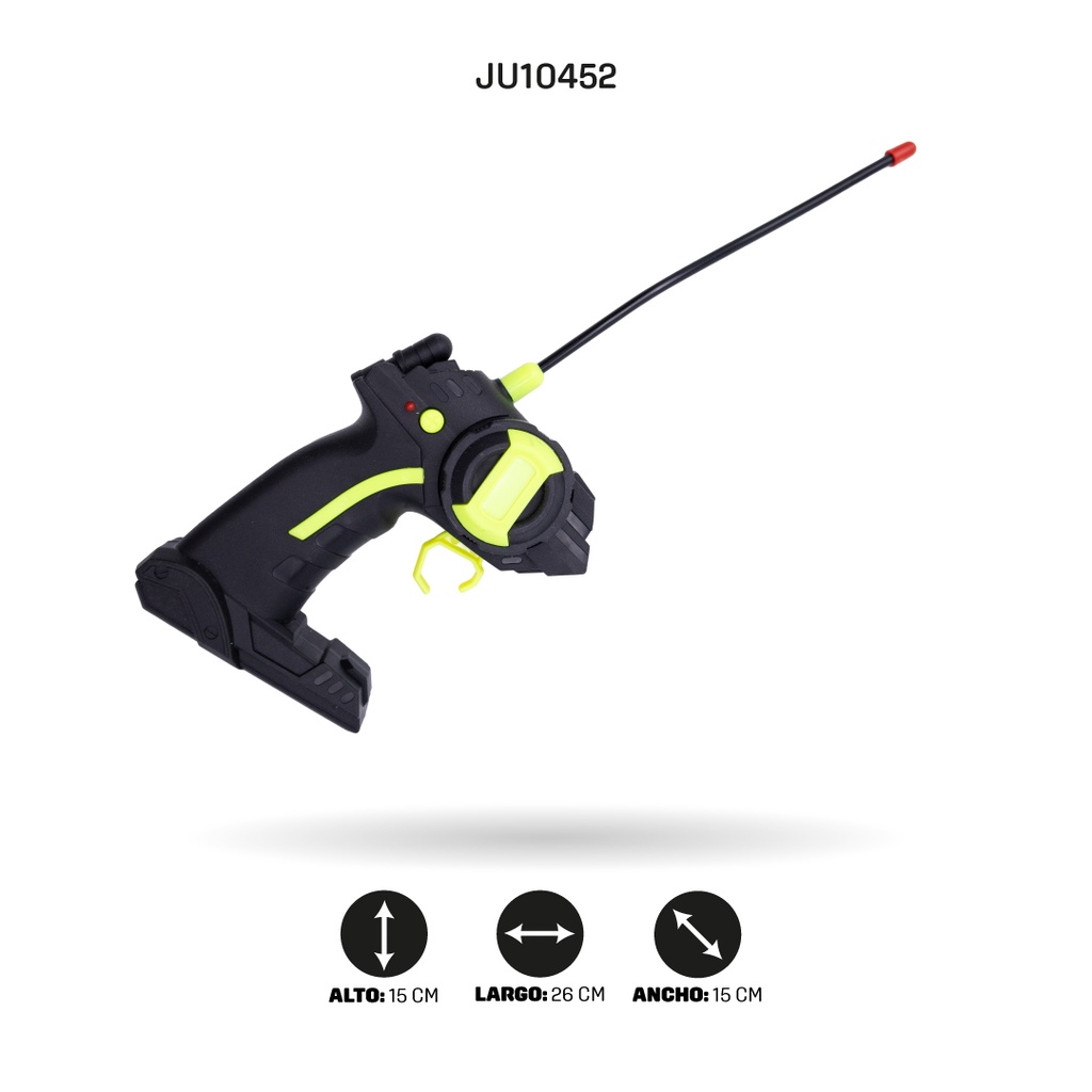 COCHE DE TRAVESÍA FUNDIDO A PRESIÓN CON RADIO CONTROL DE 4 FUNCIONES, CON LÍNEA USB [690]