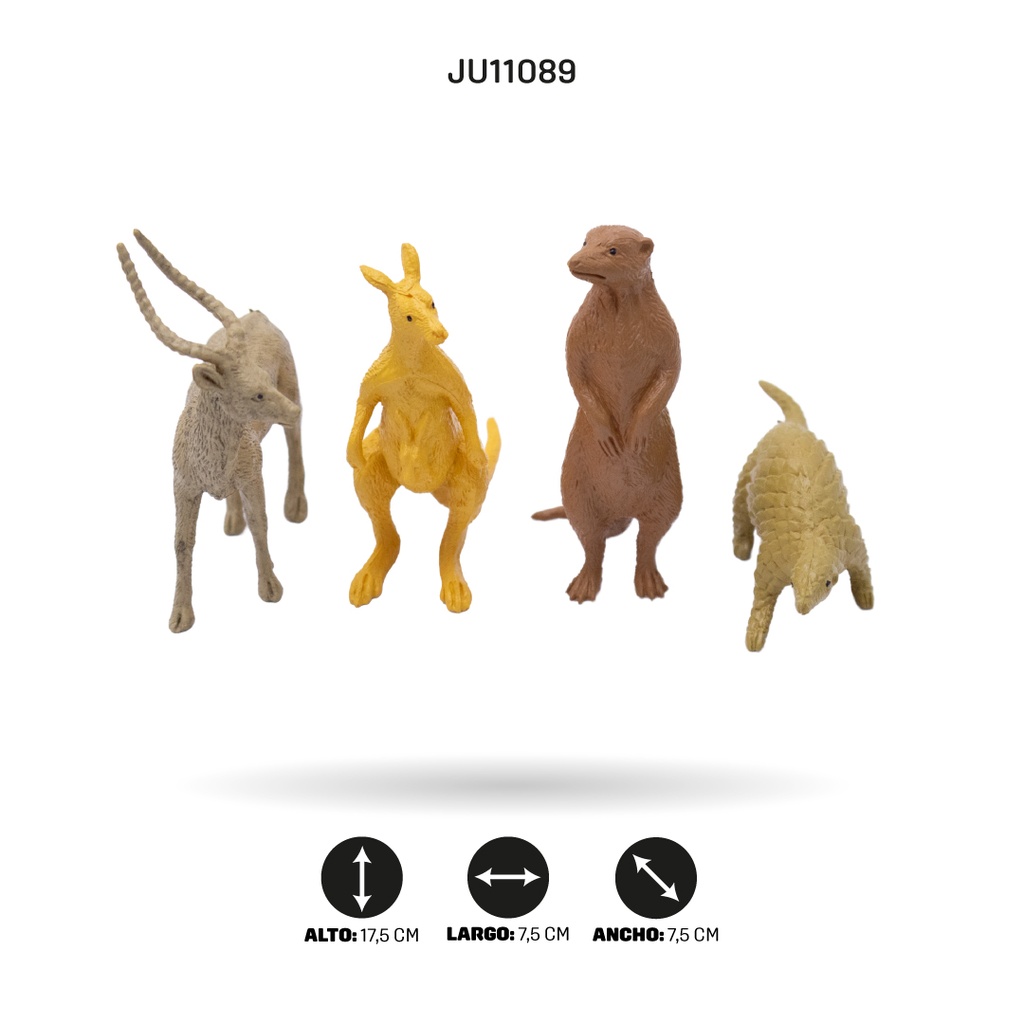 FIGURAS DE ANIMALES DE LA SELVA [TQ260-35C]