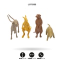 FIGURAS DE ANIMALES DE LA SELVA [TQ260-35C]