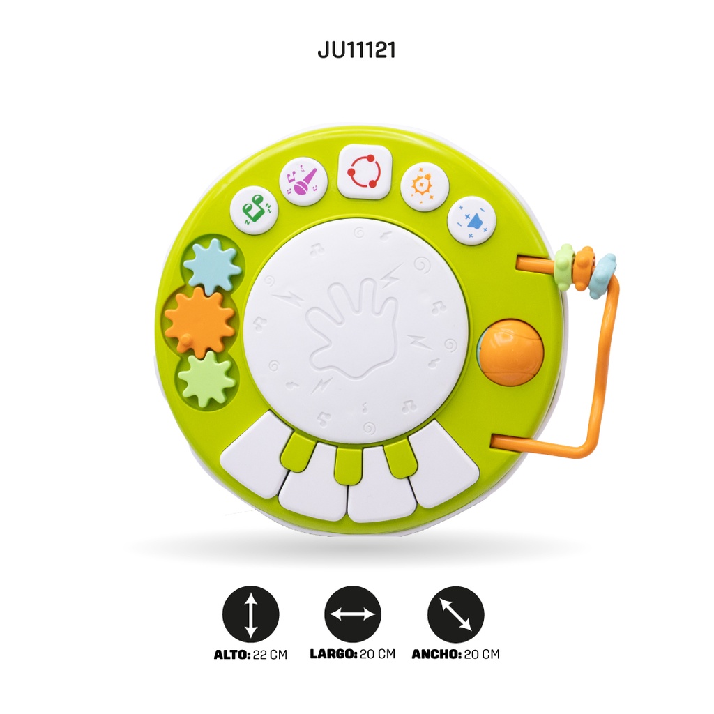 BATERÍA CON SONIDO PARA NIÑOS [8880-1B]