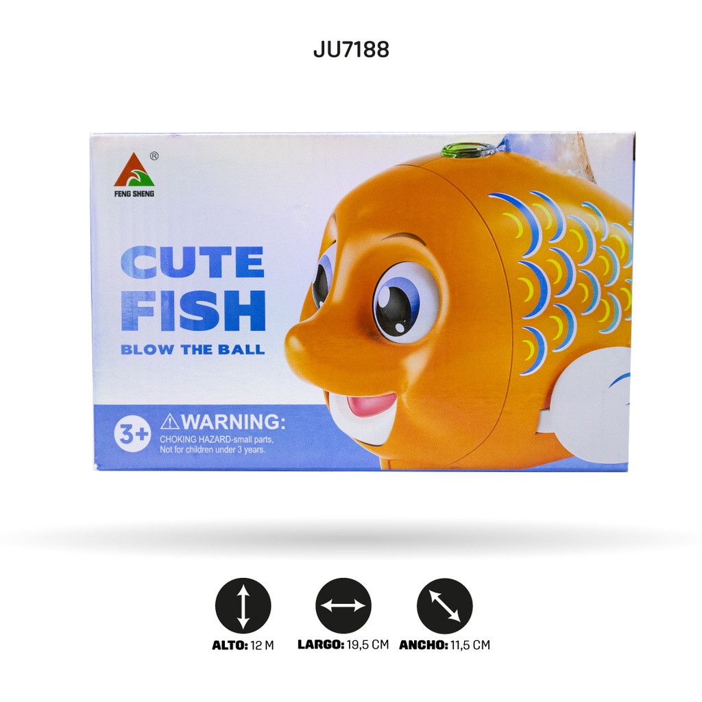 PEZ BOLA FLOTANTE CON LUZ Y SONIDO [FW338-1A]