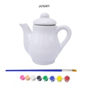 SET DE TÉ DE CERÁMICA PARA PINTAR [868-D21]