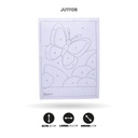 PINTURA DE MARIPOSA CON LANA [621-15]