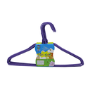 GANCHO DE ROPA METALICO PLASTIFICADO PEQUEÑO [PAC70348-3915-PAC2438-3915]