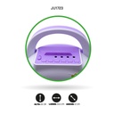 PARAVOZ BLUETOOTH REDONDO/MORADO [6004]