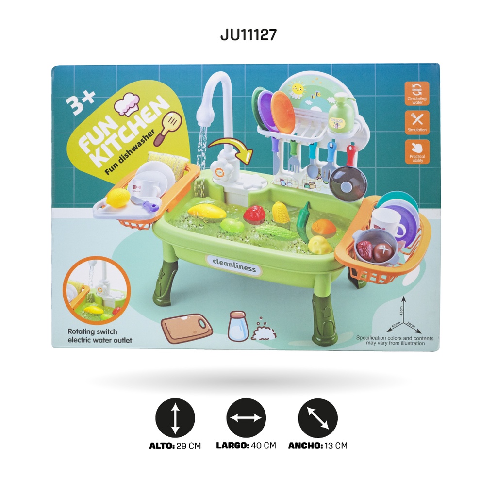 LAVAPLATOS CON FUNCIONAMIENTO A BATERÍAS [H364A]