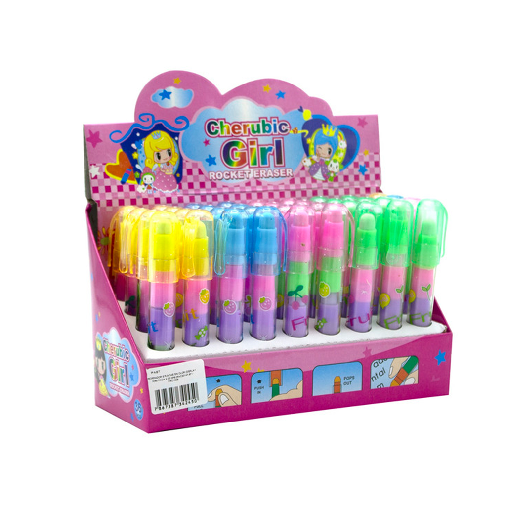 BORRADOR 5 PUNTAS SIN OLOR PQTE X36 UND  [PAC20147-87-PAC10092-87]