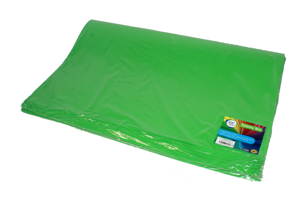 FOAMY PLIEGO AH ROYAL VERDE PASTO  X 10 UNDS [AH50104115-PAC40169-3228]