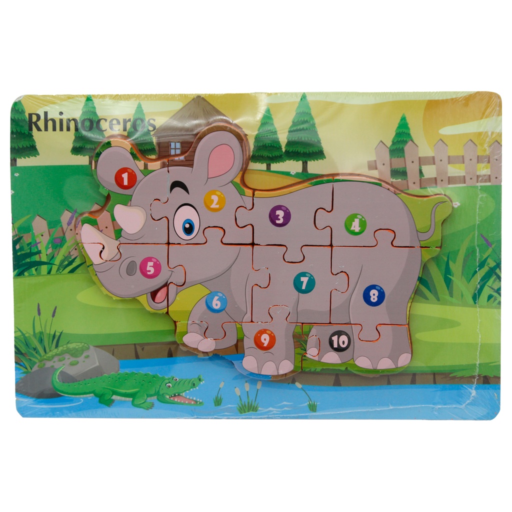  ROMPECABEZAS 8 MOTIVOS  DE ANIMALES [1970-15]