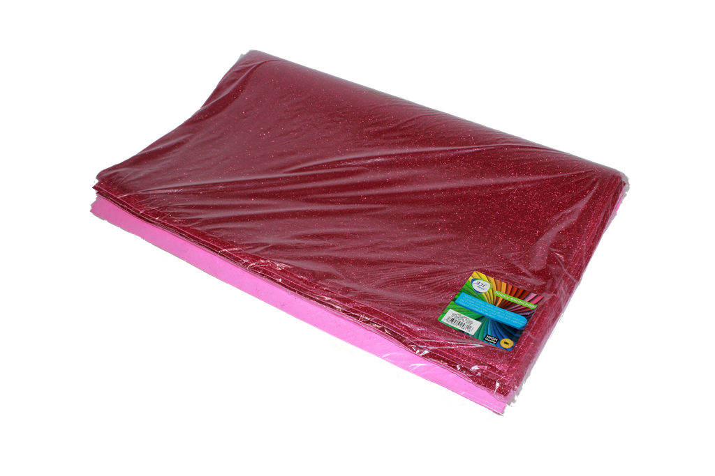 FOAMY PLIEGO AH ROYAL ESCARCHADO FUCSIA X 10 UNDS [AH51100616-PAC40183-3289]