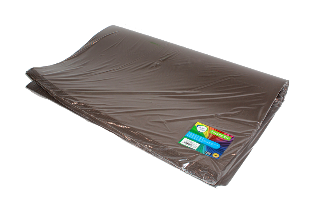 FOAMY PLIEGO AH ROYAL CAFE OSCURO  X 10 UNDS [AH50100715-PAC40254]